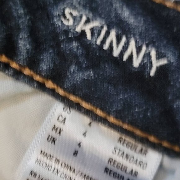 American Eagle Skinny Jeans Size 4 - Picture 8 of 10